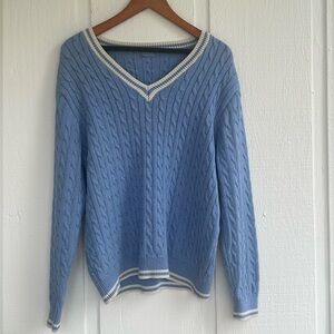 Brandy Melville John Galt Cableknit Sweater Size Large